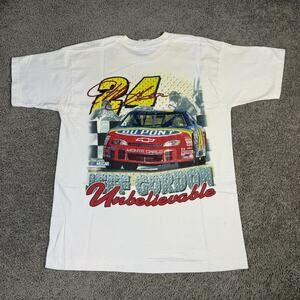 VTG Jeff Gordon Shirt Mens L 1999 NASCAR #24 Competitors View Unbelievable
